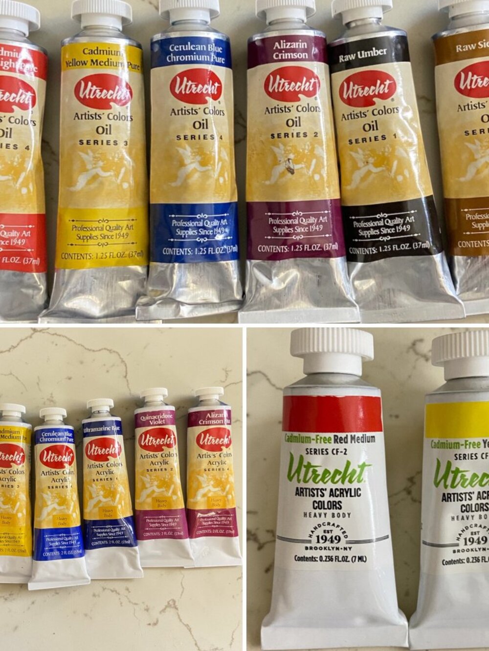 Utrecht Professional Artist Paint – Choose Your Color (Oil & Acrylic)
